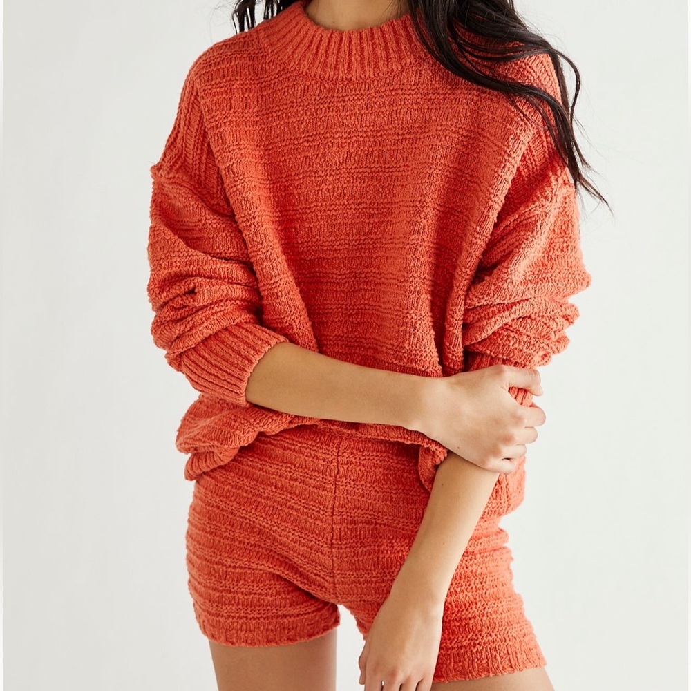 Free People Malibu Boo Sweater Set